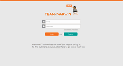 Desktop Screenshot of myteamdarwin.com